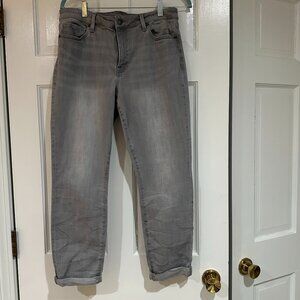 Cosmic Blue Love Gray Capri Skinny Jeans - Size 31/ Size 12 (Stitch Fix)